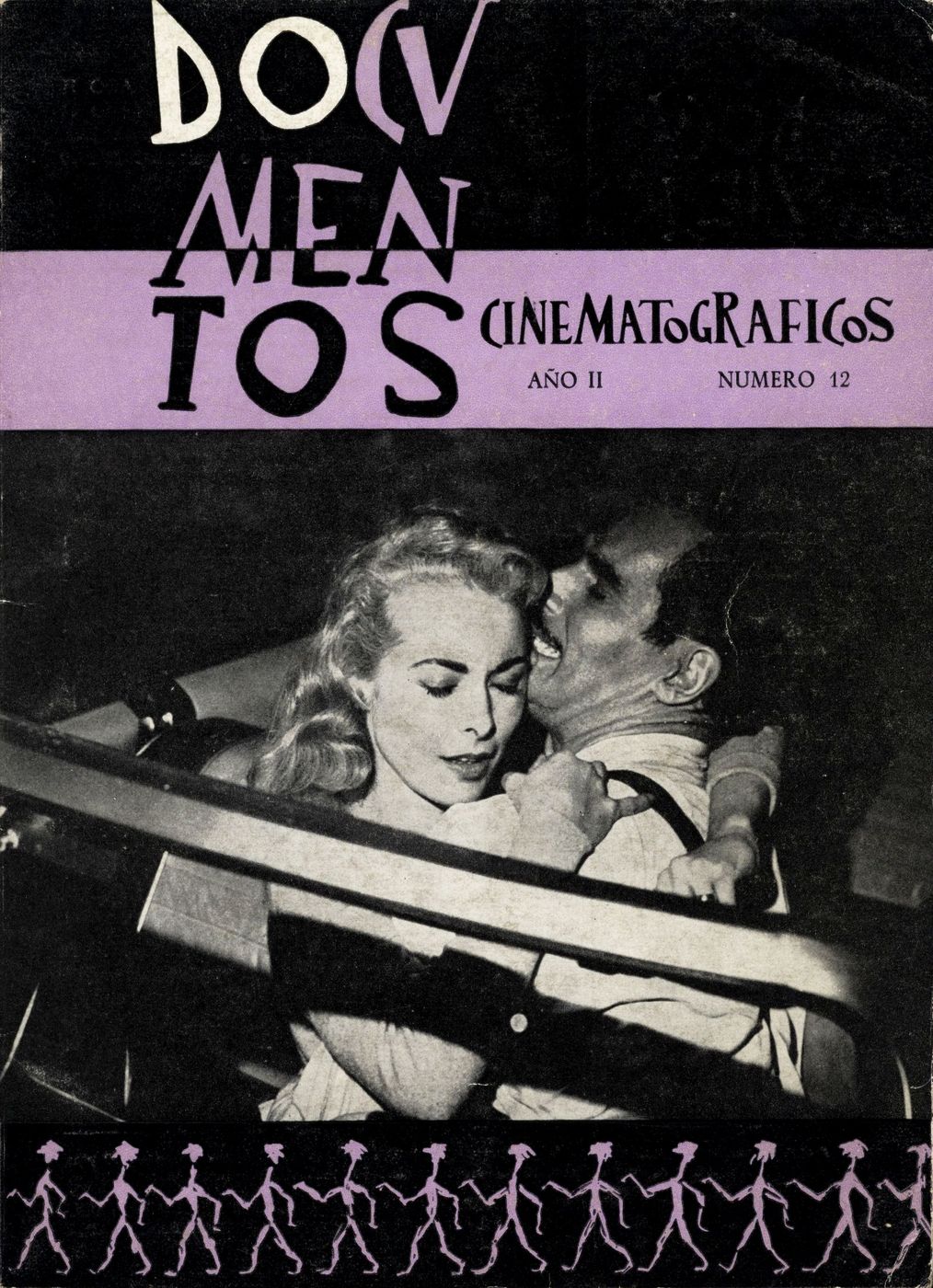 DOCUMENTOS CINEMATOGRAFICOS magazine side cover Issue 12 May 1961