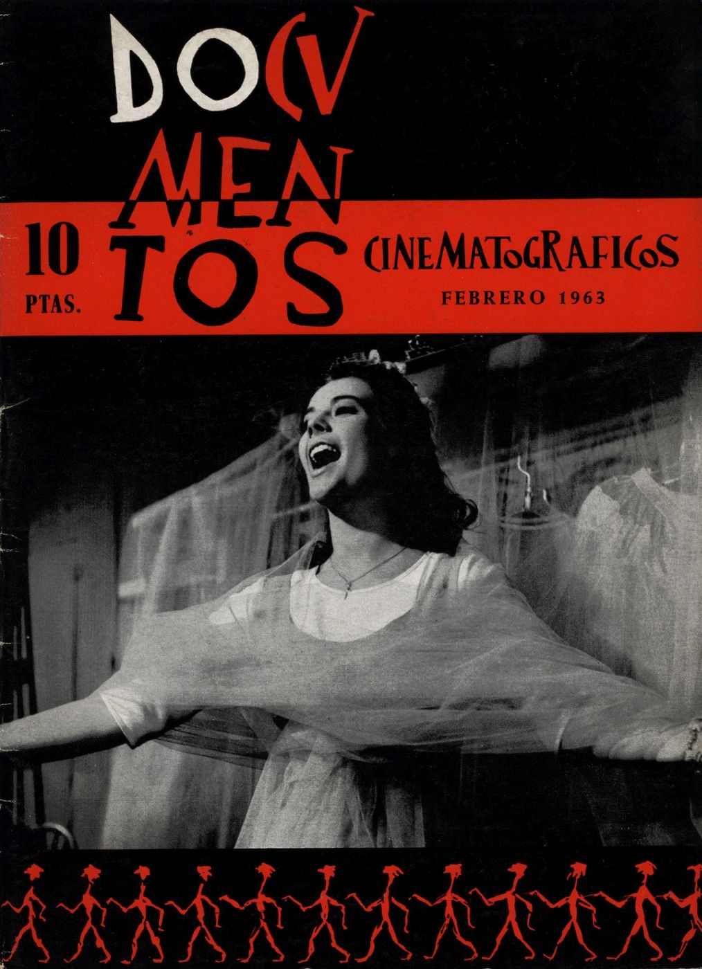 DOCUMENTOS CINEMATOGRAFICOS magazine side cover Issue 14 February 1963
