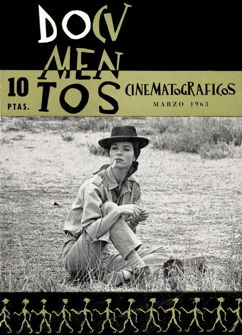 DOCUMENTOS CINEMATOGRAFICOS magazine side cover Issue 15 March 1963