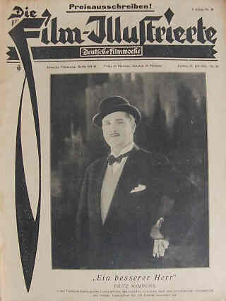FILM-ILLUSTRIERTE | DIE magazine side cover Issue 30 27 July 1928
