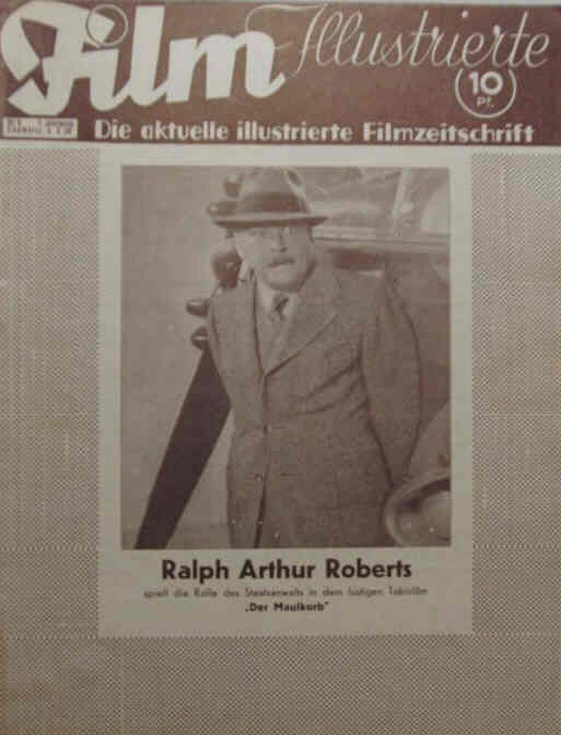FILM ILLUSTRIERTE (1929-43) magazine side cover Issue 9 5 March 1938