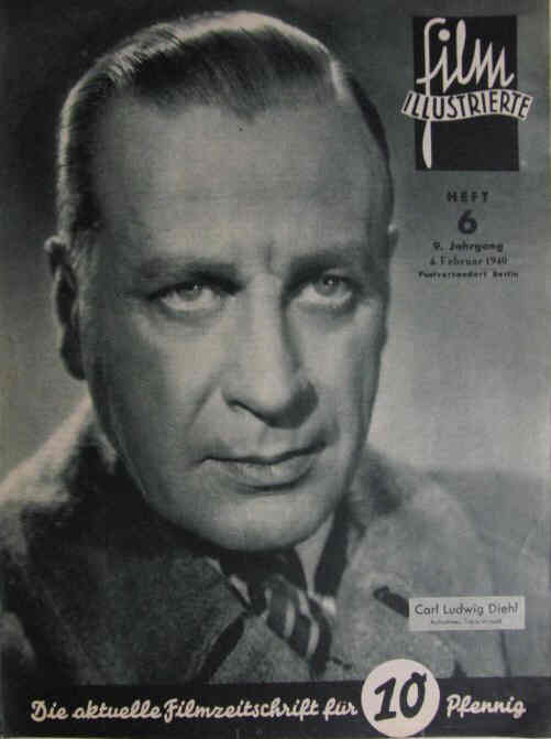 FILM ILLUSTRIERTE (1929-43) magazine side cover Issue 6 4 February 1940