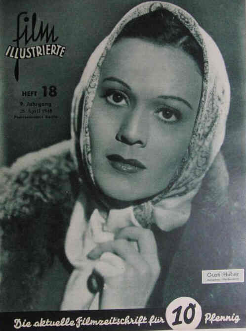 FILM ILLUSTRIERTE (1929-43) magazine side cover Issue 18 28 April 1940