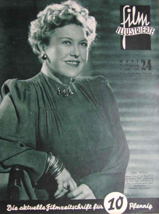 FILM ILLUSTRIERTE (1929-43) magazine side cover Issue 24 9 June 1940