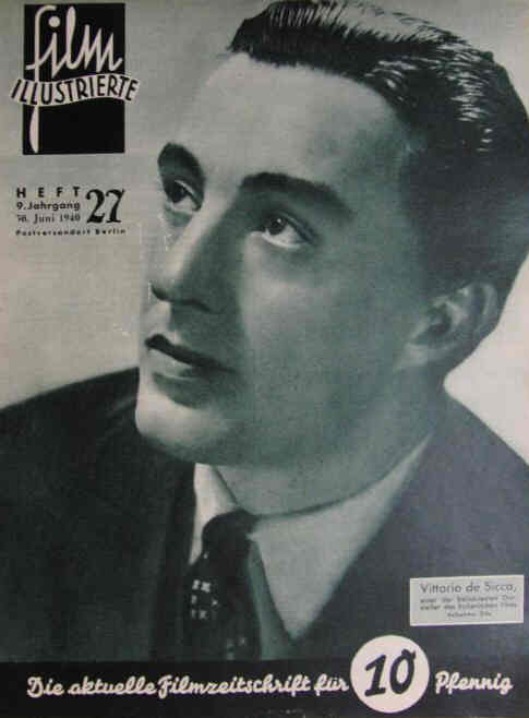 FILM ILLUSTRIERTE (1929-43) magazine side cover Issue 27 30 June 1940