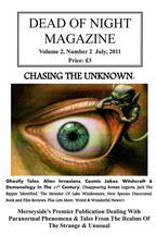 DEAD OF NIGHT magazine side cover July 2011