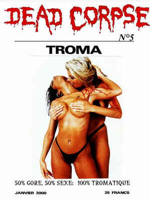 DEAD CORPSE magazine side cover Issue 5  January 2000