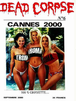 DEAD CORPSE magazine side cover Issue 6  September 2000
