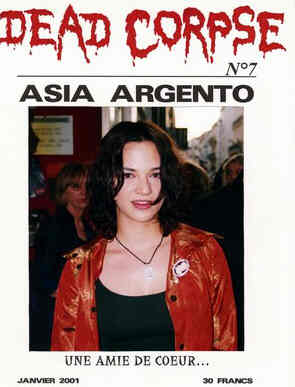 DEAD CORPSE magazine side cover Issue 7  January 2001