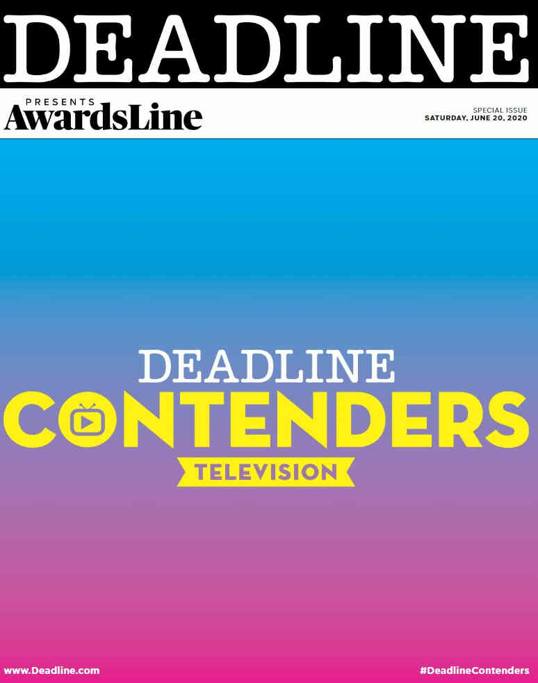 DEADLINE HOLLYWOOD magazine side cover 20 June 2020