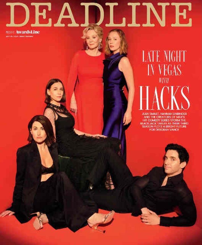 DEADLINE HOLLYWOOD magazine side cover 29 May 2024