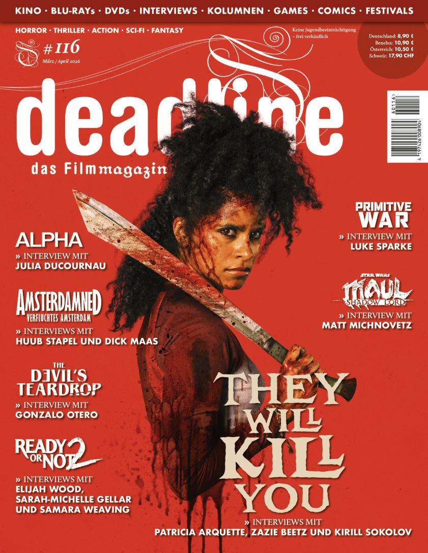 DEADLINE magazine side cover Issue 116  March/April 2026