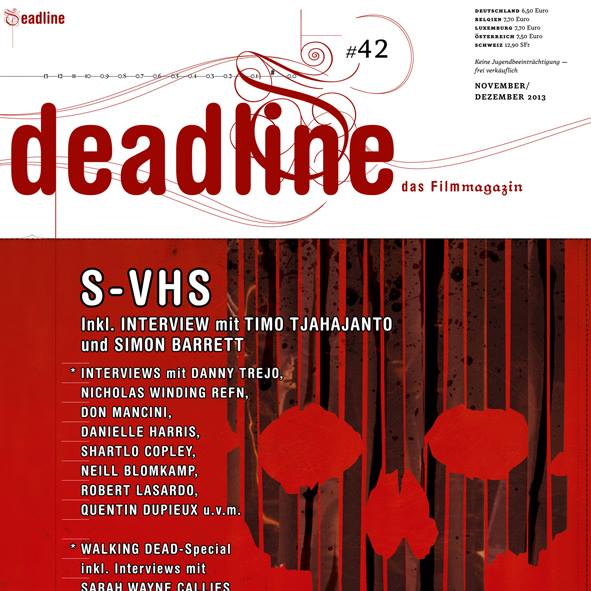 DEADLINE magazine side cover Issue 42 November/December 2013