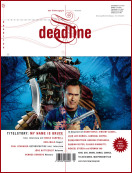 DEADLINE magazine side cover Issue 14 March/April 2009