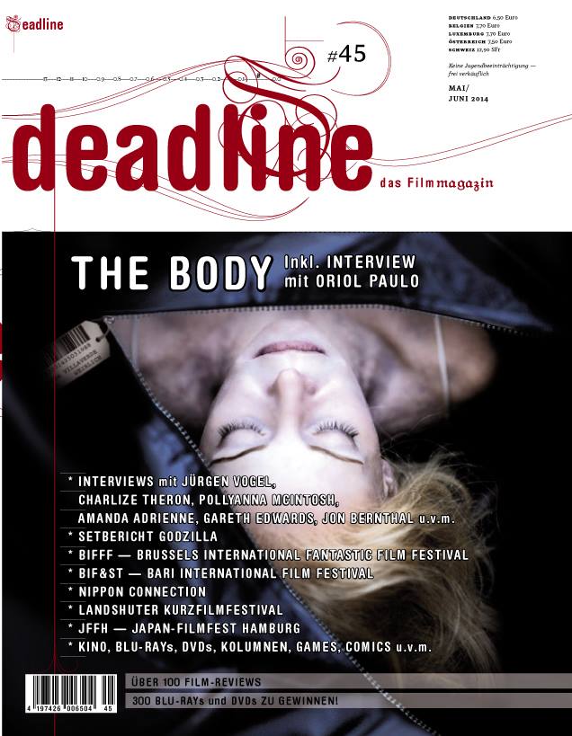 DEADLINE magazine side cover Issue 45 May/June 2014
