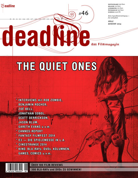 DEADLINE magazine side cover Issue 46 July/August 2014