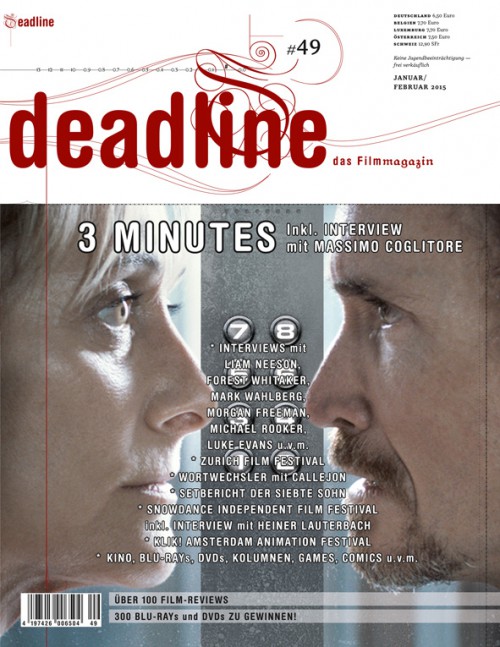 DEADLINE magazine side cover Issue 49 January/February 2015