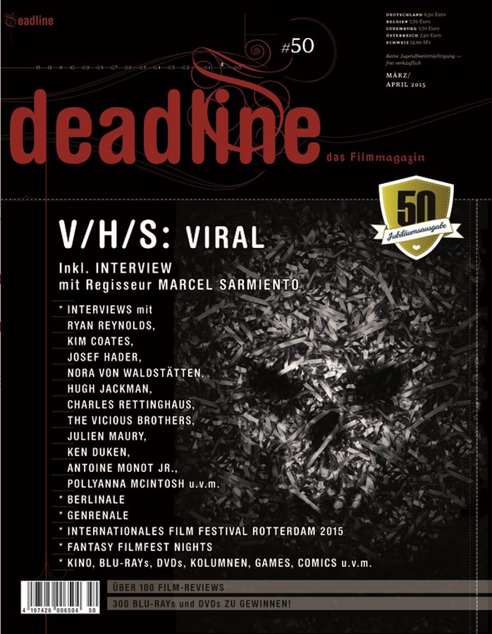 DEADLINE magazine side cover Issue 50 March/April 2015