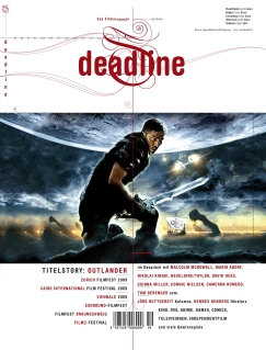 DEADLINE magazine side cover Issue 19 January/February 2010