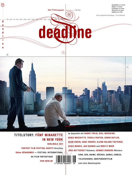 DEADLINE magazine side cover Issue 26 March/April 2011