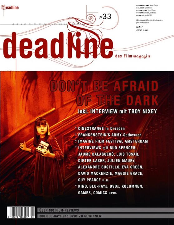 DEADLINE magazine side cover Issue 33 May/June 2012