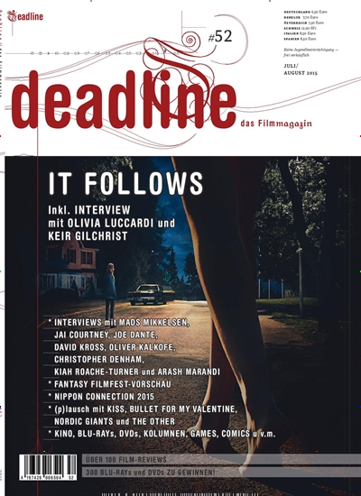 DEADLINE magazine side cover Issue 52 July/August 2015