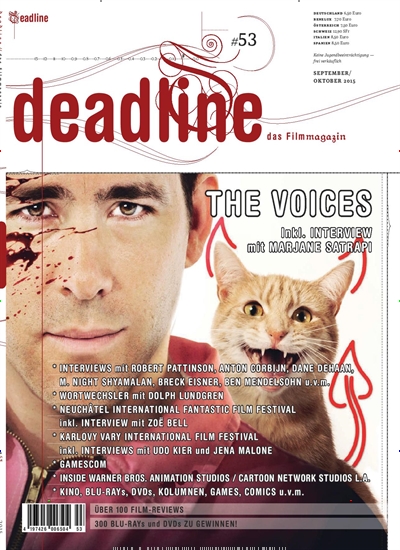 DEADLINE magazine side cover Issue 53 September/October 2015