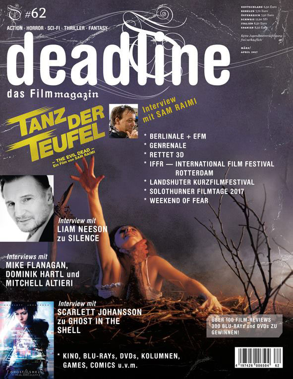 DEADLINE magazine side cover Issue 62 March/April 2017