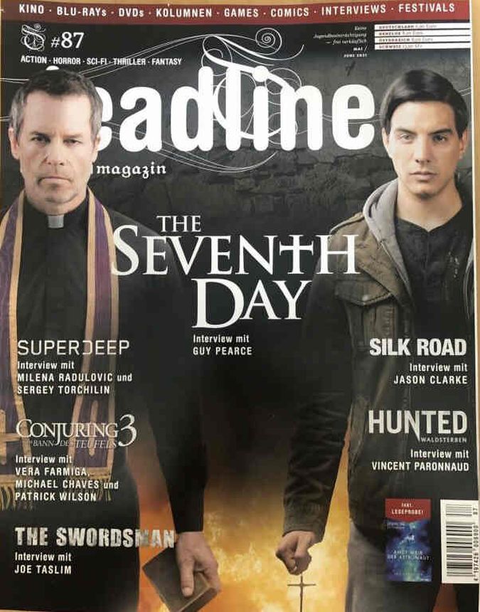 DEADLINE magazine side cover Issue 87  May/June 2021