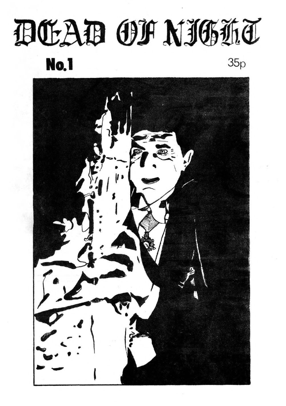 DEAD OF NIGHT magazine side cover Issue 1 Spring 1979