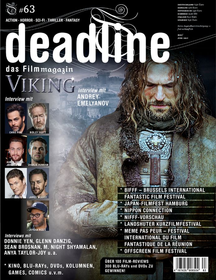 DEADLINE magazine side cover Issue 63 May/June 2017