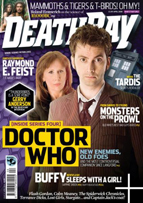 DEATH RAY magazine side cover Issue 12 April 2008