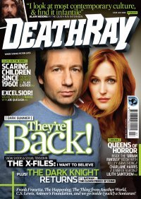 DEATH RAY magazine side cover Issue 14  2008