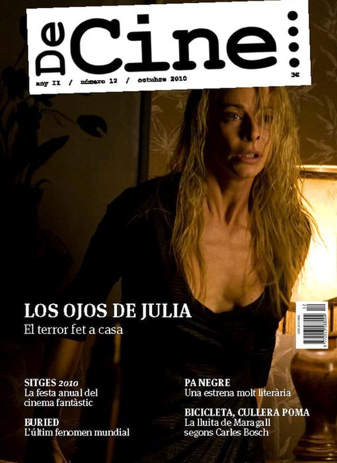 DECINE magazine side cover Issue 12 October 2010
