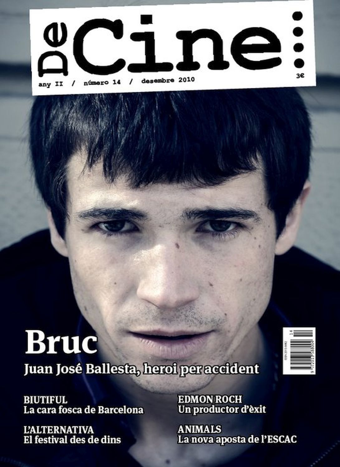DECINE magazine side cover Issue 14 December 2010