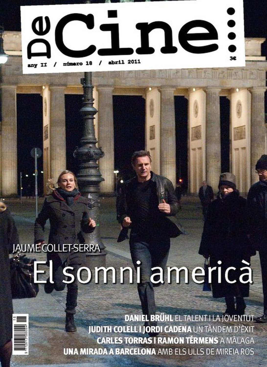DECINE magazine side cover Issue 18 April 2011