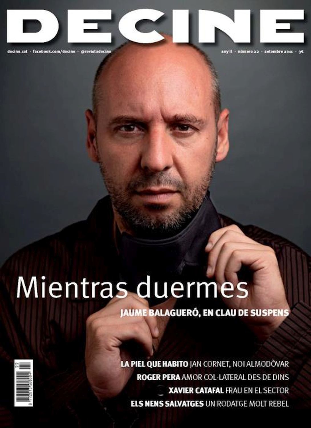 DECINE magazine side cover Issue 22 September 2011