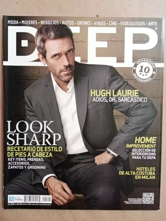 DEEP magazine side cover  April 2012