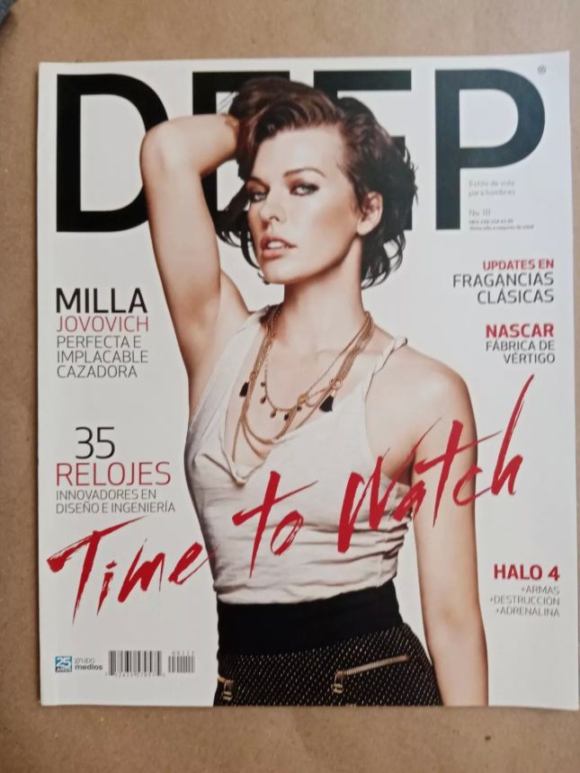 DEEP magazine side cover  October 2012