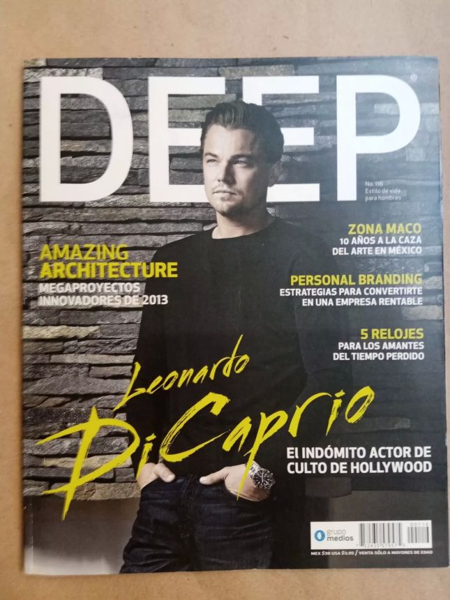 DEEP magazine side cover  April 2013