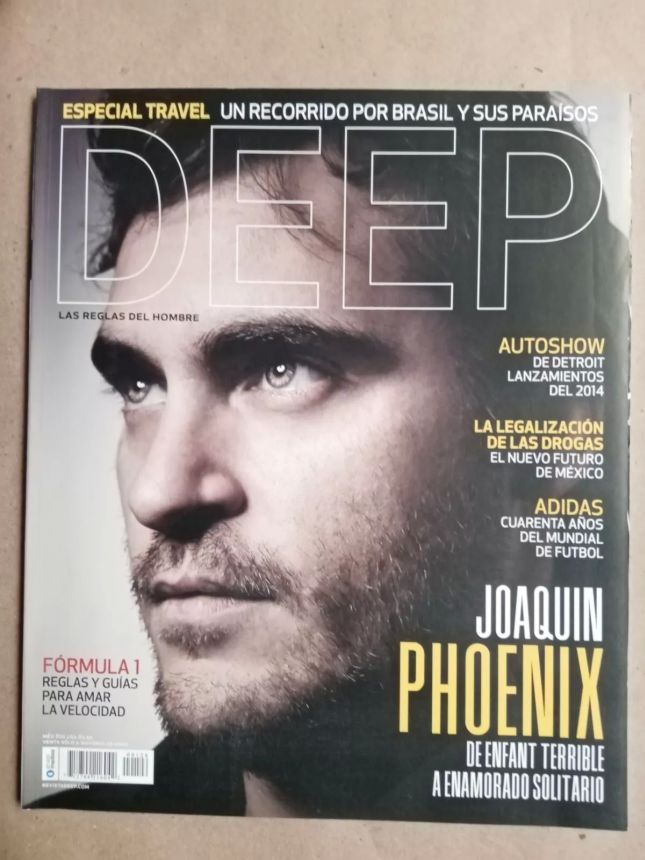 DEEP magazine side cover  March 2014