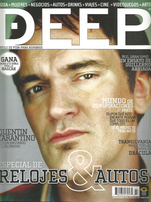 DEEP magazine side cover  September 2009