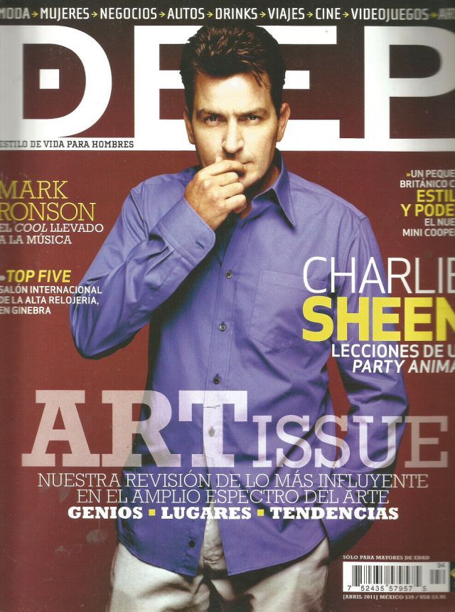DEEP magazine side cover  April 2011