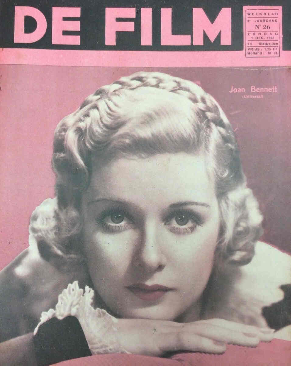 DE FILM magazine side cover 1 December 1935
