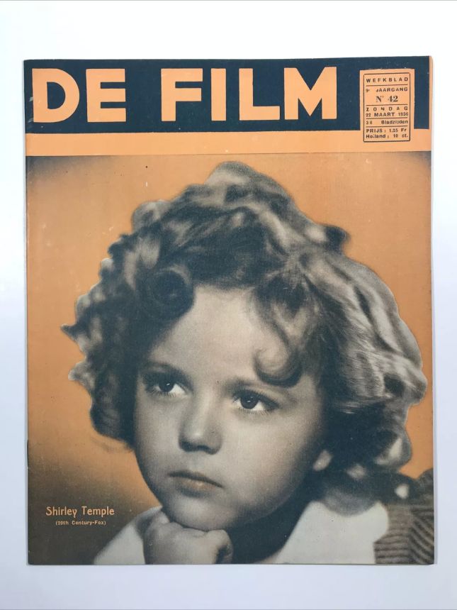 DE FILM magazine side cover Issue 42 22 March 1936