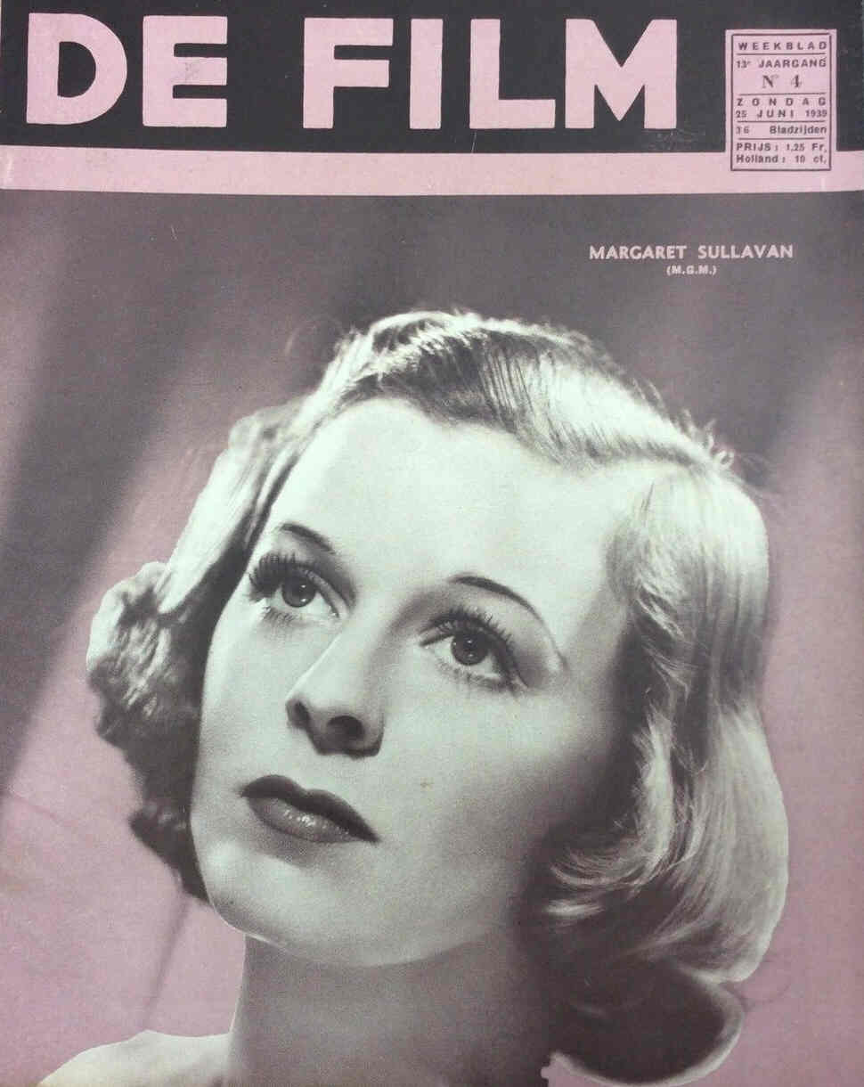 DE FILM magazine side cover 25 June 1939