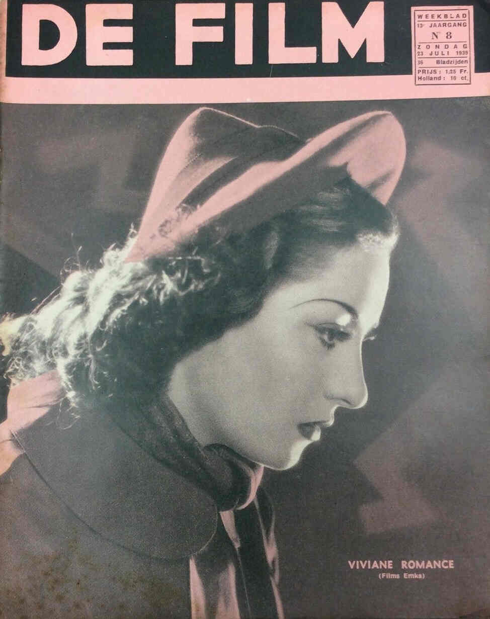 DE FILM magazine side cover 23 July 1939