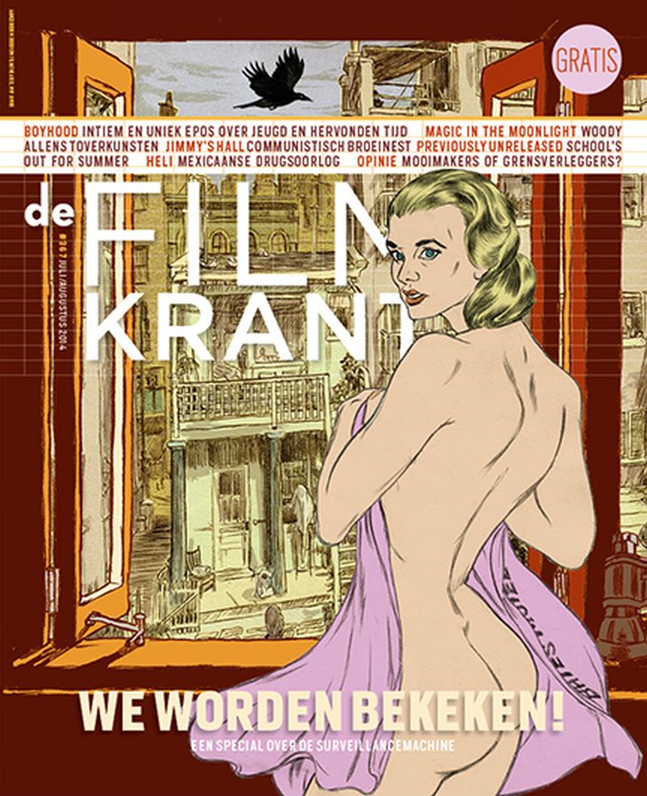 FILMKRANT | DE magazine side cover Issue 367 July/August 2014