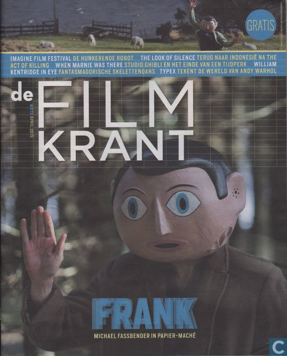 FILMKRANT | DE magazine side cover Issue 375 April 2015