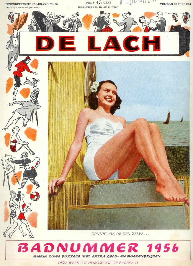 LACH | DE magazine side cover 22 June 1956